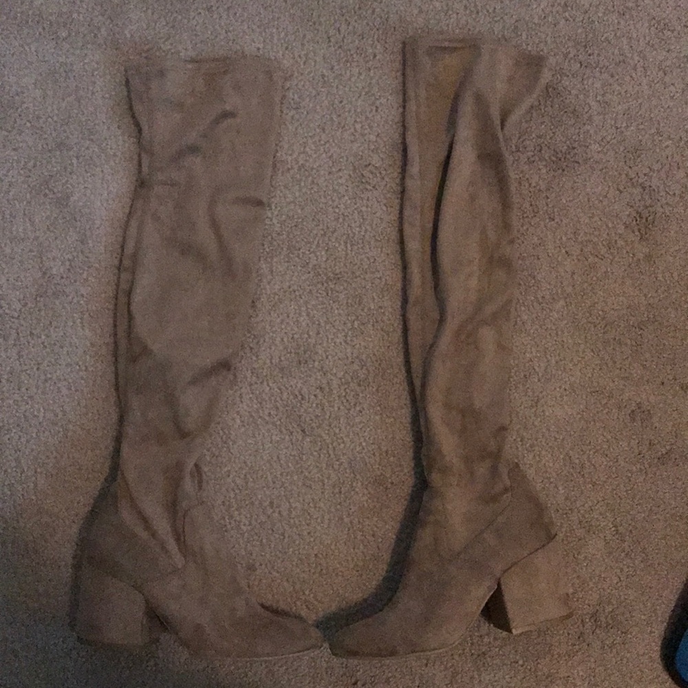 Tan boots